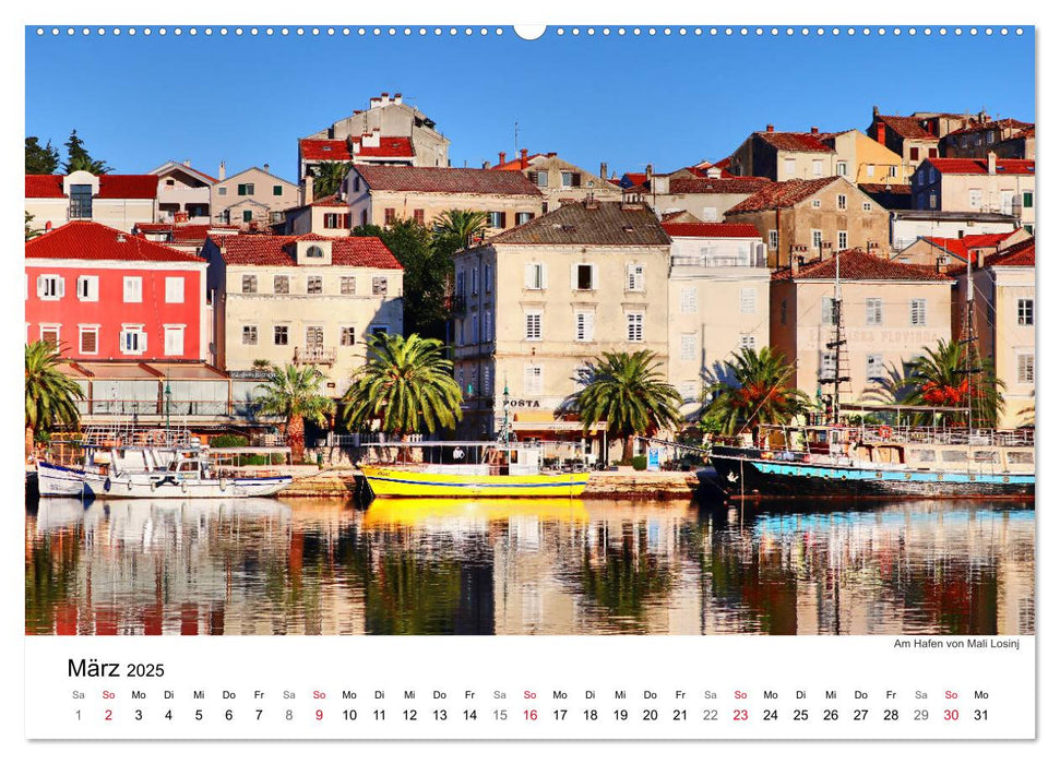 Kroatiens Inselzauber, Losinj (CALVENDO Premium Wandkalender 2025)