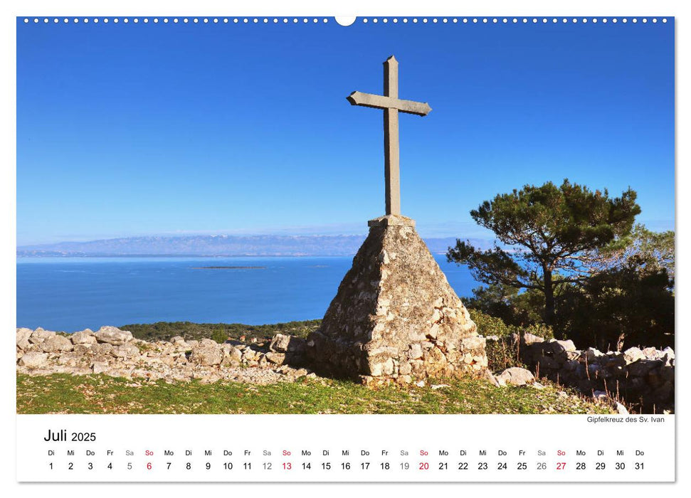 Kroatiens Inselzauber, Losinj (CALVENDO Premium Wandkalender 2025)