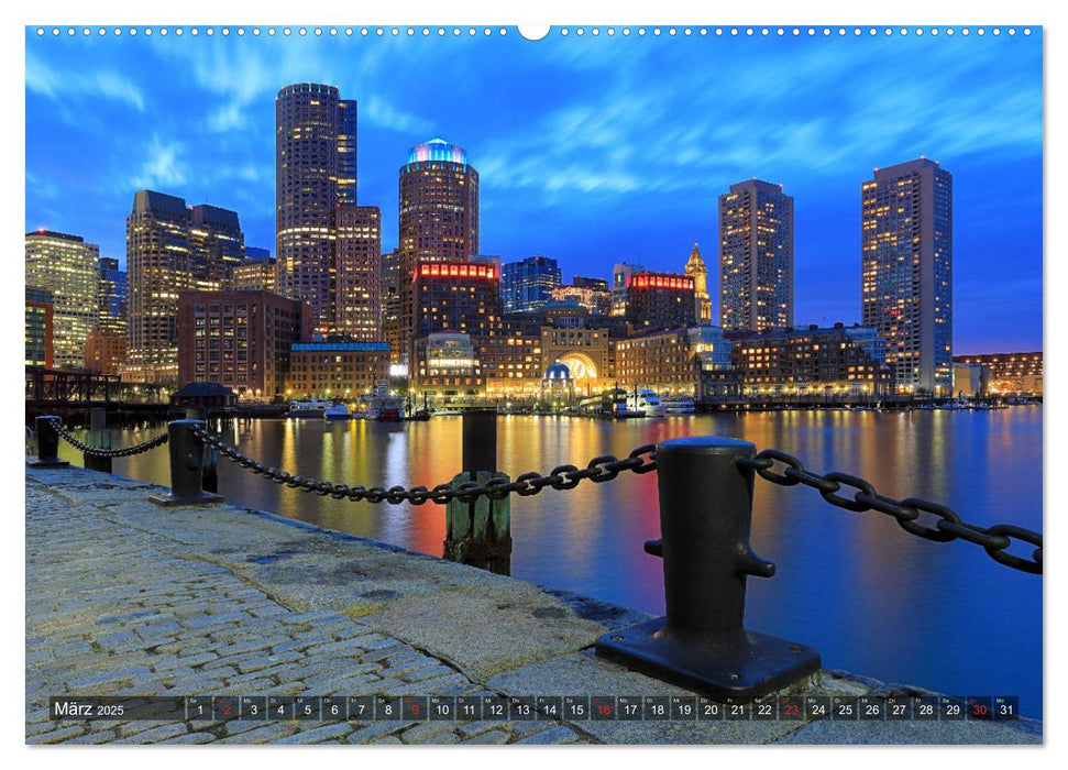 Neuengland - Von Rhode Island bis Maine (CALVENDO Premium Wandkalender 2025)