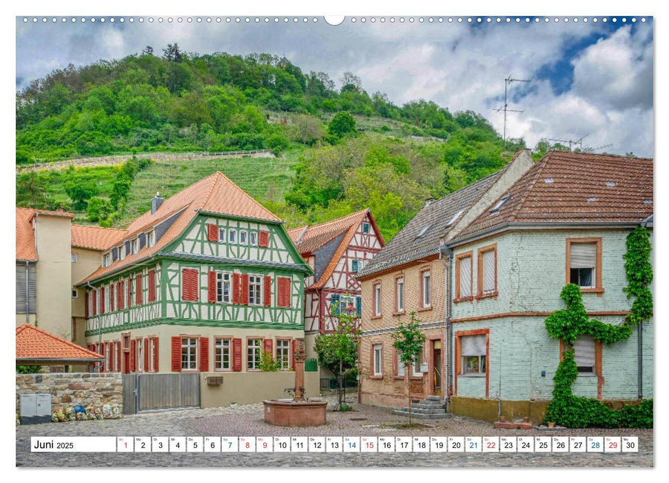 Heppenheim - Malerischer Odenwald (CALVENDO Wandkalender 2025)