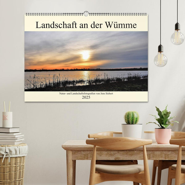 Landschaft an der Wümme (CALVENDO Wandkalender 2025)