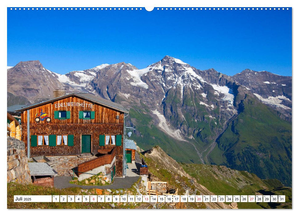 Rund um den Großglockner (CALVENDO Premium Wandkalender 2025)