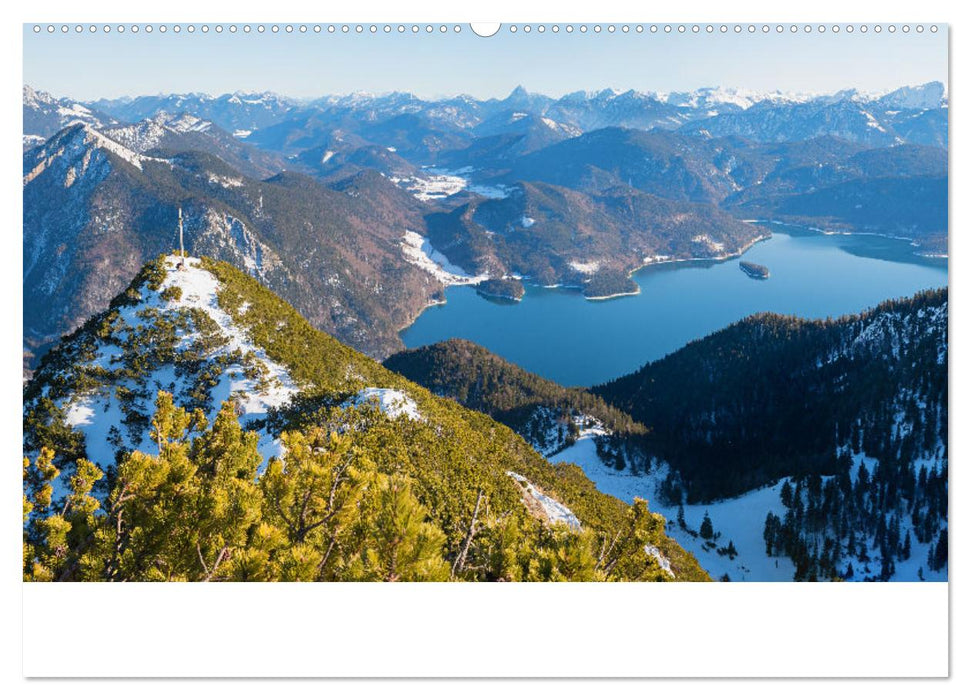 Es is so schee am Walchensee 2025 (CALVENDO Premium Wandkalender 2025)