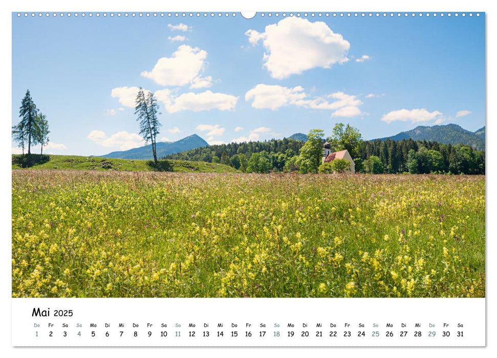 Es is so schee am Walchensee 2025 (CALVENDO Premium Wandkalender 2025)