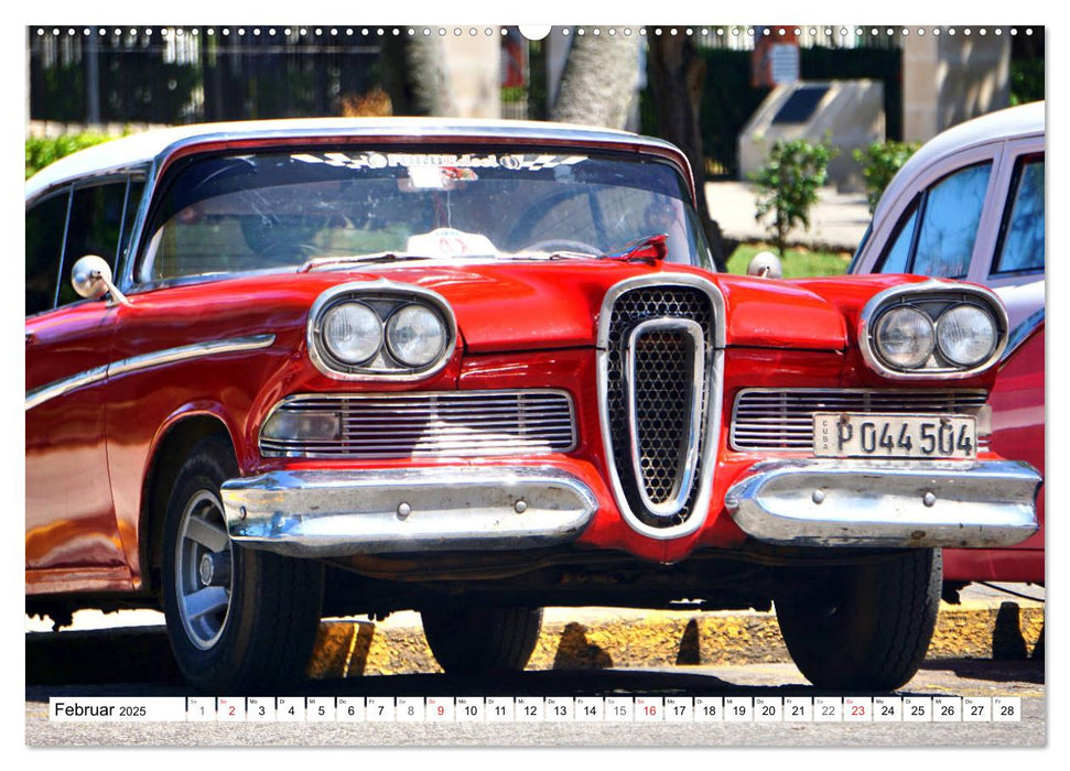 Sexy Cars in Cuba - Faszinierende Oldtimer in Havanna (CALVENDO Premium Wandkalender 2025)