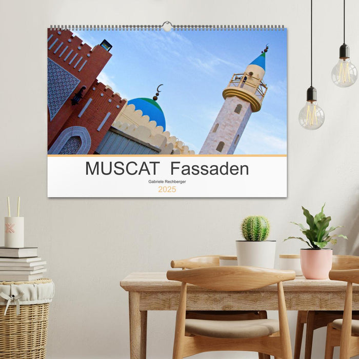 MUSCAT Fassaden (CALVENDO Wandkalender 2025)