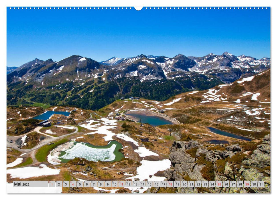 Der schöne Ort Obertauern (CALVENDO Wandkalender 2025)