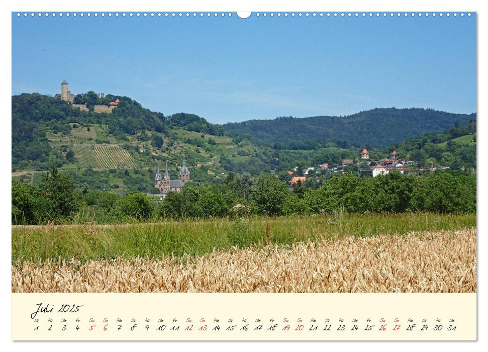 Malerisches Heppenheim an der Bergstraße (CALVENDO Premium Wandkalender 2025)