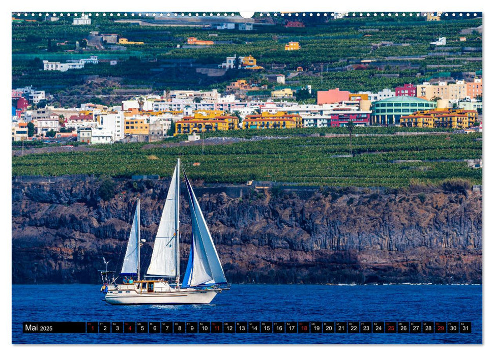 La Palma - Landschaften und Meer (CALVENDO Premium Wandkalender 2025)