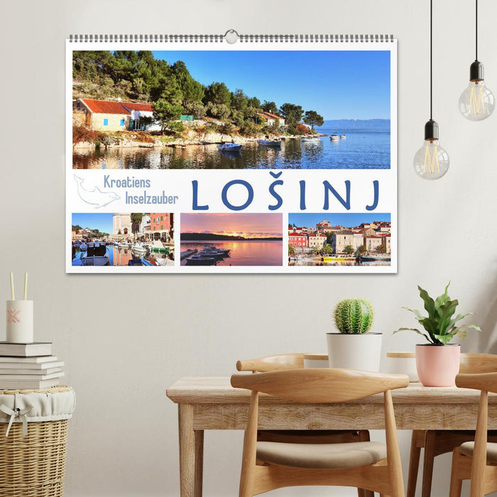 Kroatiens Inselzauber, Losinj (CALVENDO Wandkalender 2025)