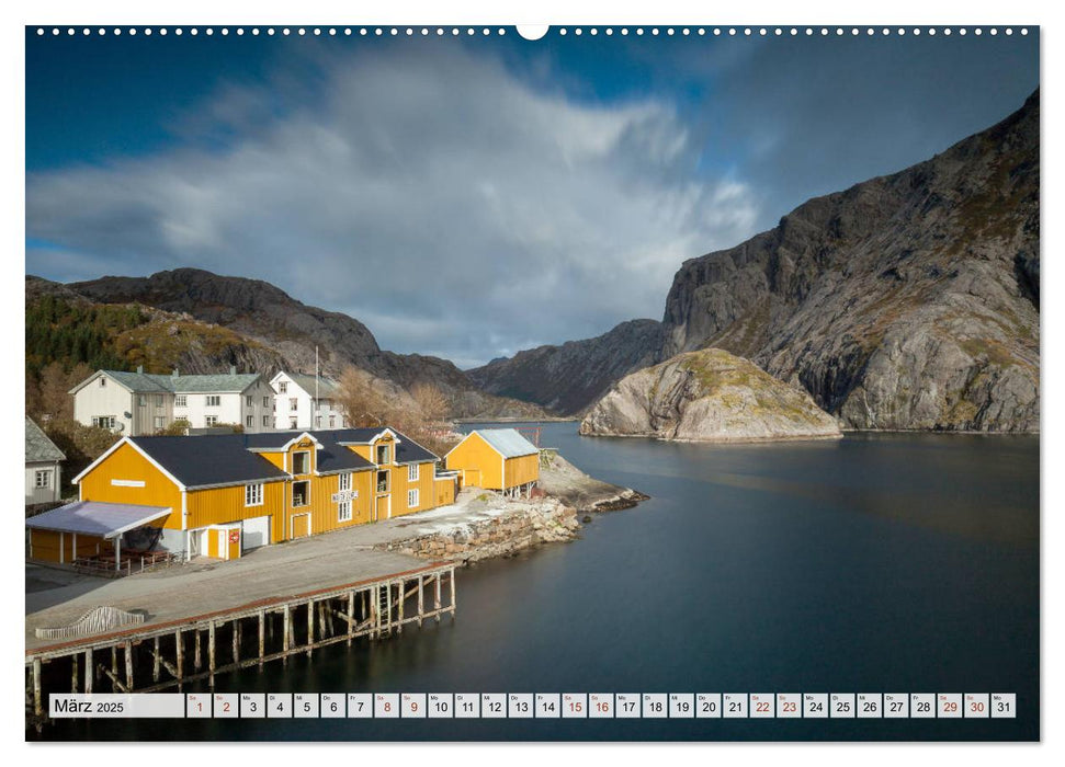 Malerische Lofoten (CALVENDO Wandkalender 2025)