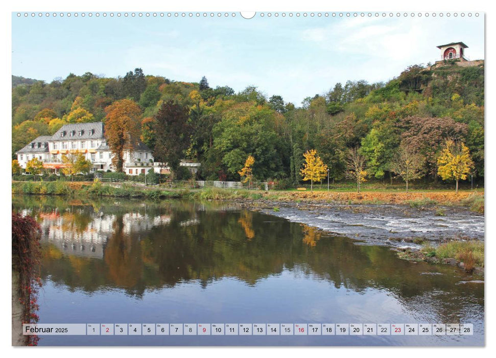 Herbstliches Bad Kreuznach an der Nahe (CALVENDO Premium Wandkalender 2025)