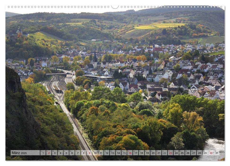 Herbstliches Bad Kreuznach an der Nahe (CALVENDO Premium Wandkalender 2025)