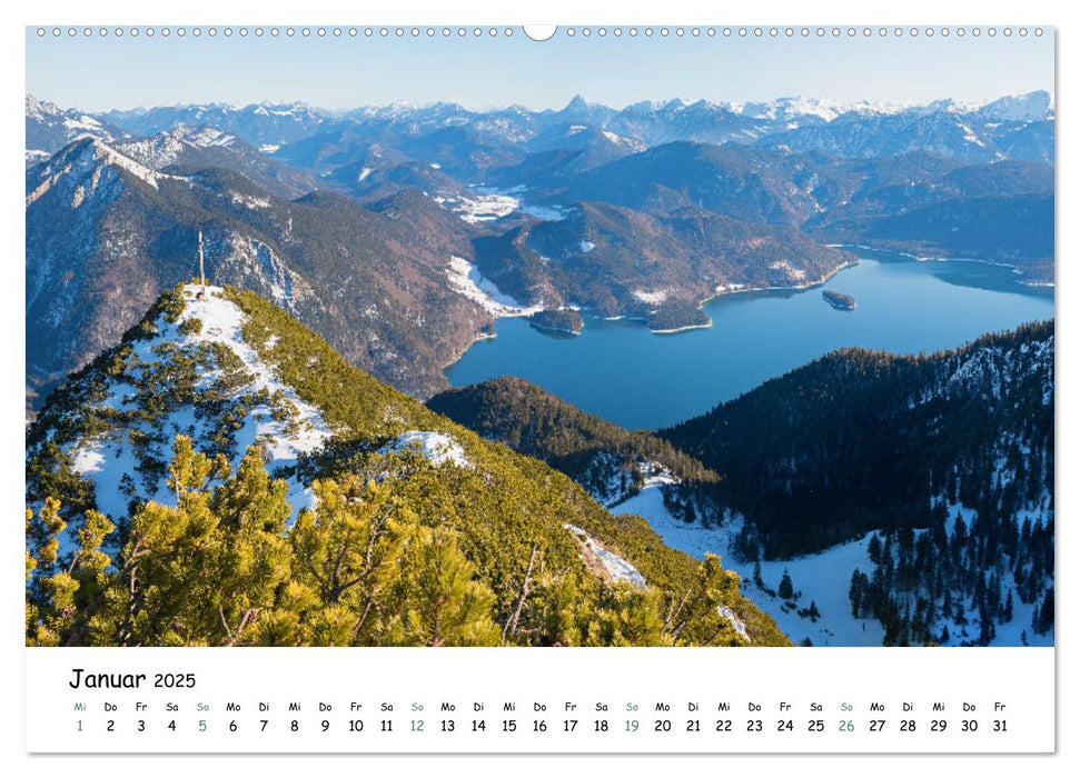 Es is so schee am Walchensee 2025 (CALVENDO Wandkalender 2025)