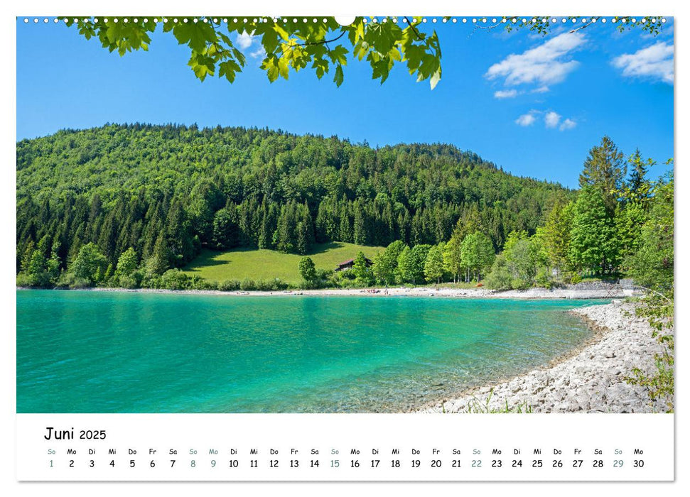 Es is so schee am Walchensee 2025 (CALVENDO Wandkalender 2025)