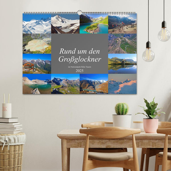 Rund um den Großglockner (CALVENDO Wandkalender 2025)