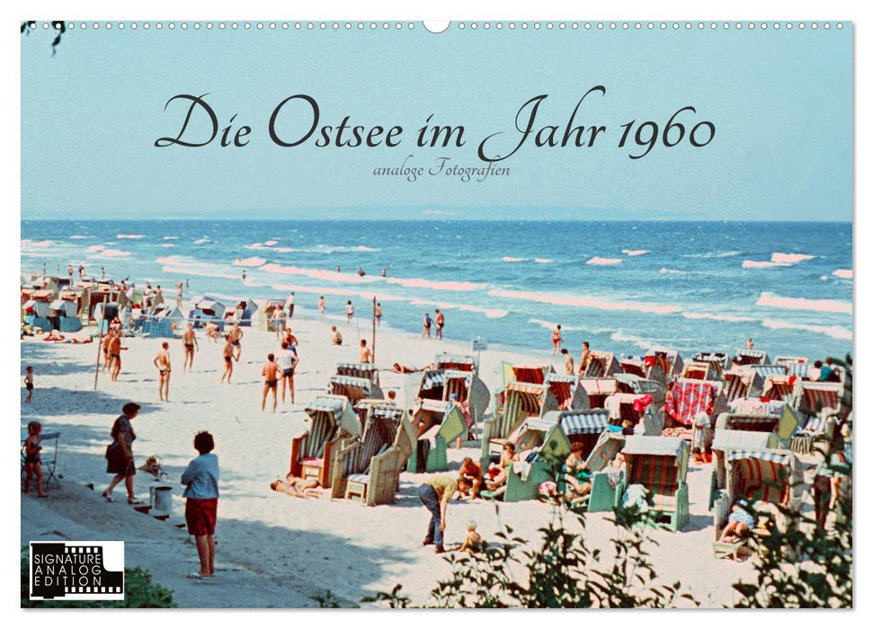 Ostsee im Jahr 1960 (CALVENDO Wandkalender 2025)