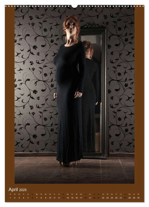 Schwangerschaft - die runde Weiblichkeit (CALVENDO Premium Wandkalender 2025)