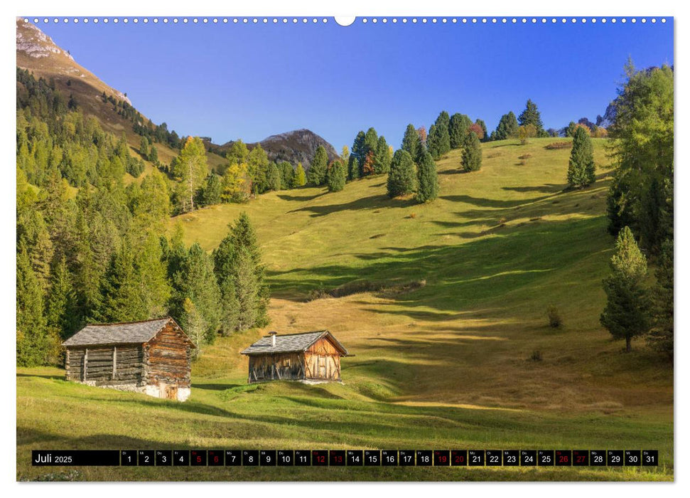 Dolomiten Italiens schönste Berge (CALVENDO Premium Wandkalender 2025)