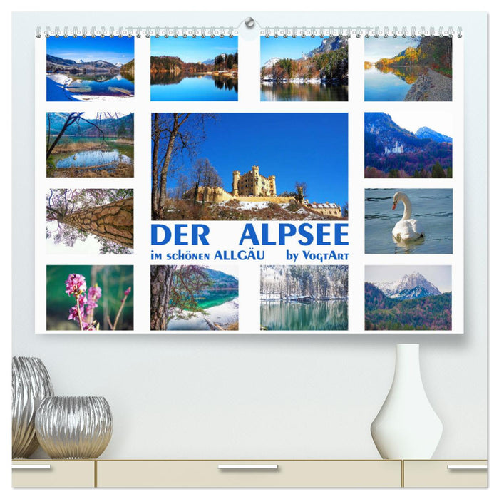 Der Alpsee im schönen Allgäu (CALVENDO Premium Wandkalender 2025)