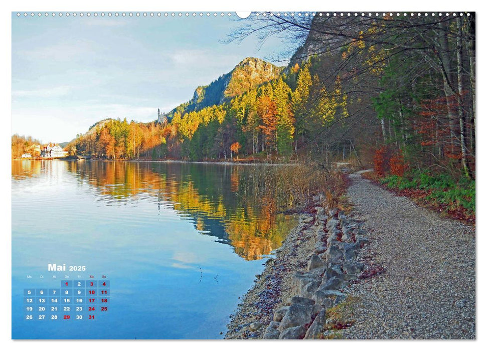 Der Alpsee im schönen Allgäu (CALVENDO Premium Wandkalender 2025)