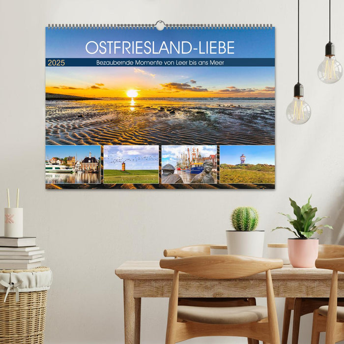 OSTFRIESLAND-LIEBE (CALVENDO Wandkalender 2025)