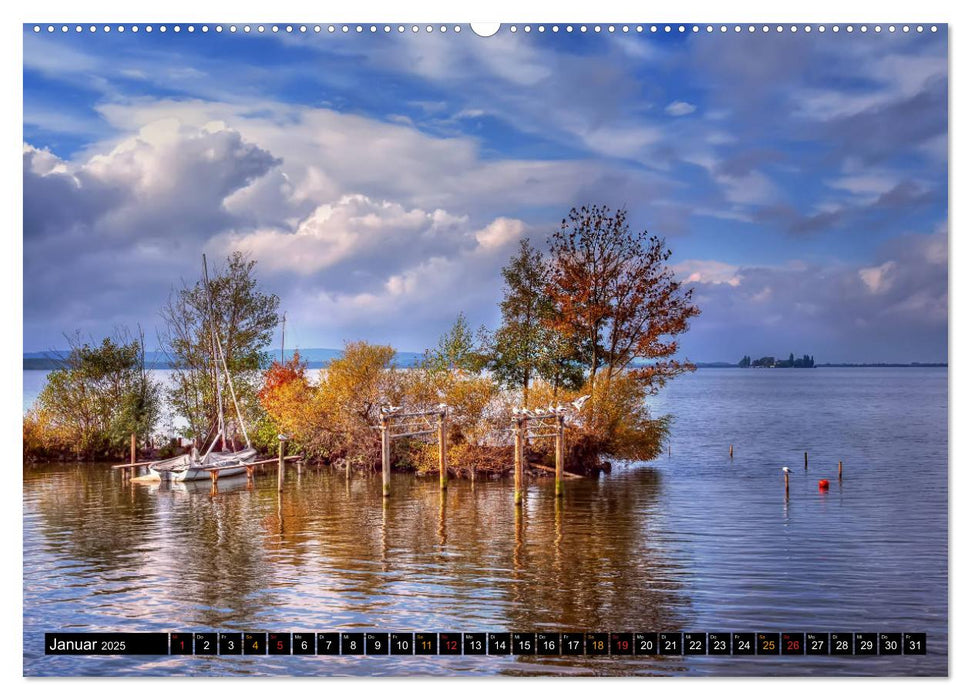 Steinhuder Meer - Steinhude (CALVENDO Premium Wandkalender 2025)