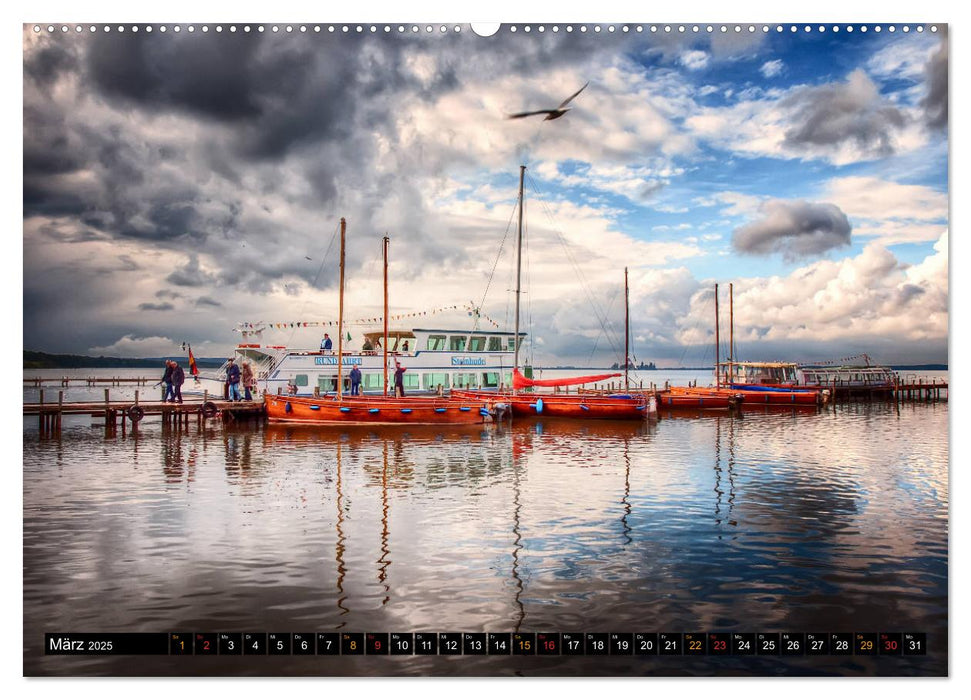 Steinhuder Meer - Steinhude (CALVENDO Premium Wandkalender 2025)