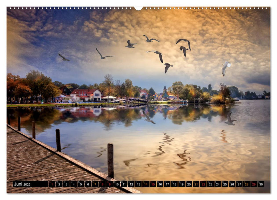 Steinhuder Meer - Steinhude (CALVENDO Premium Wandkalender 2025)