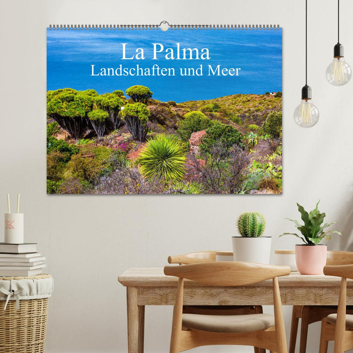 La Palma - Landschaften und Meer (CALVENDO Wandkalender 2025)