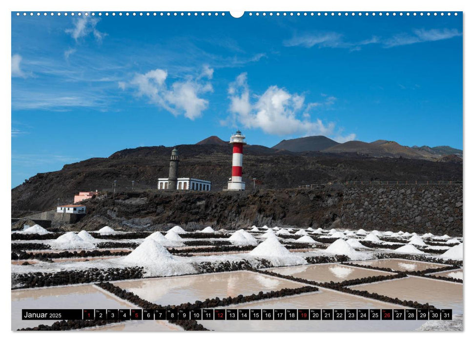 La Palma - Landschaften und Meer (CALVENDO Wandkalender 2025)