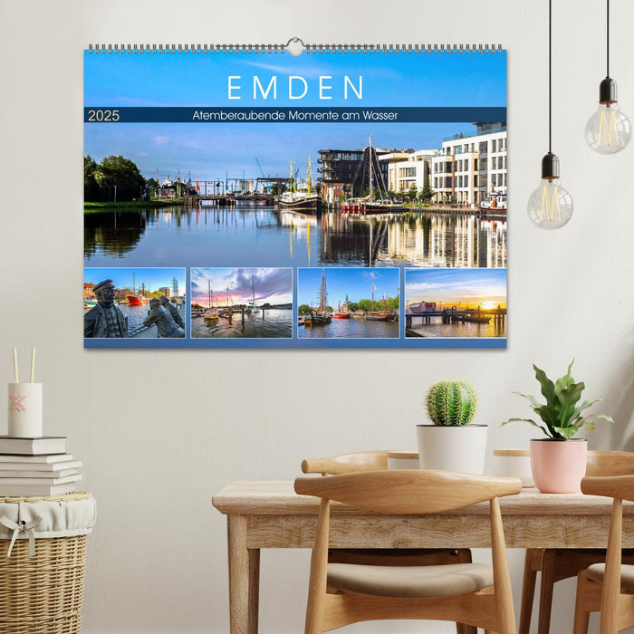 EMDEN Atemberaubende Momente am Wasser (CALVENDO Wandkalender 2025)