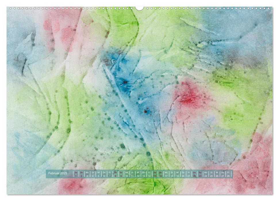 Aquarelle – farbenfroh und fantasievoll (CALVENDO Wandkalender 2025)