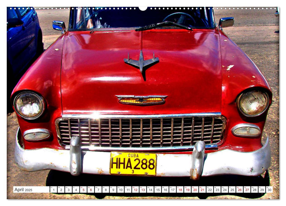 CHEVY '55 - Ein US-Oldtimer in Kuba (CALVENDO Wandkalender 2025)