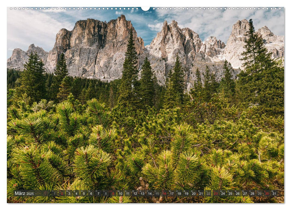 Dolomiten - Traumhafte Berglandschaften (CALVENDO Premium Wandkalender 2025)