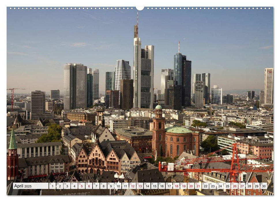 Deutsche Stadtansichten (CALVENDO Premium Wandkalender 2025)