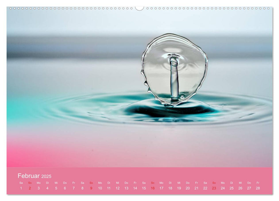 Watersplash (CALVENDO Premium Wandkalender 2025)