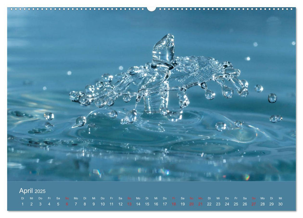 Watersplash (CALVENDO Premium Wandkalender 2025)