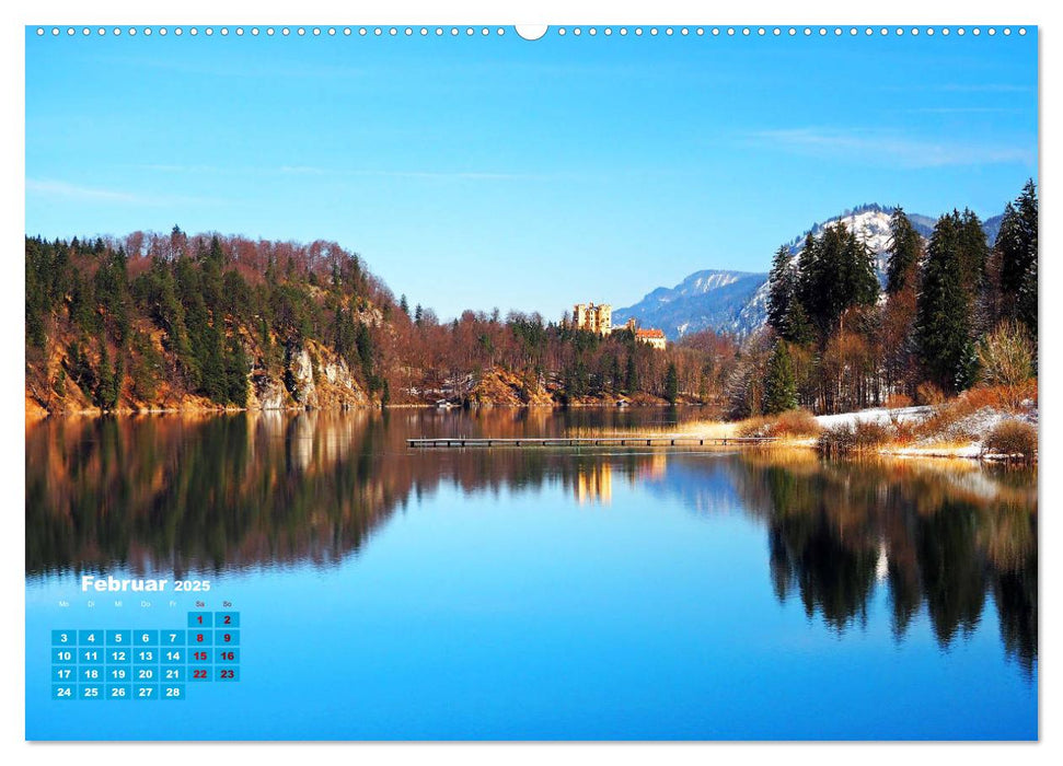 Der Alpsee im schönen Allgäu (CALVENDO Wandkalender 2025)