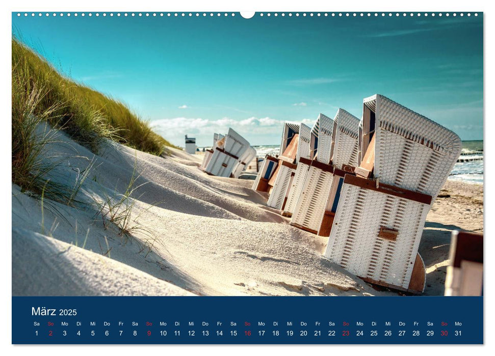 Ostseezauber (CALVENDO Premium Wandkalender 2025)