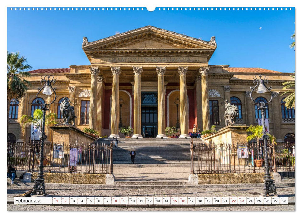 Sizilien - Palermo (CALVENDO Premium Wandkalender 2025)