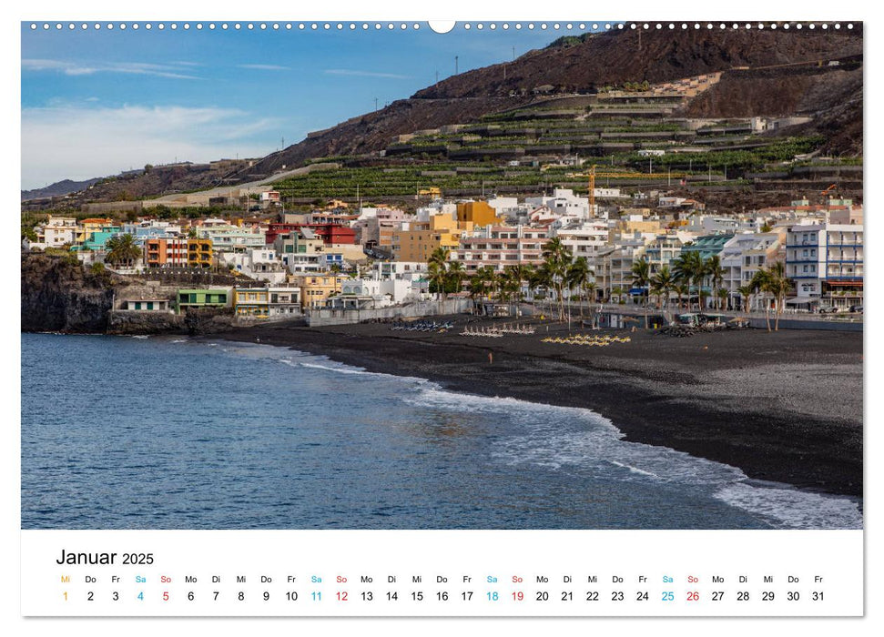 La Palma - La Isla Bonita, die Schönste der Kanaren (CALVENDO Premium Wandkalender 2025)