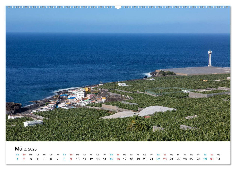 La Palma - La Isla Bonita, die Schönste der Kanaren (CALVENDO Premium Wandkalender 2025)