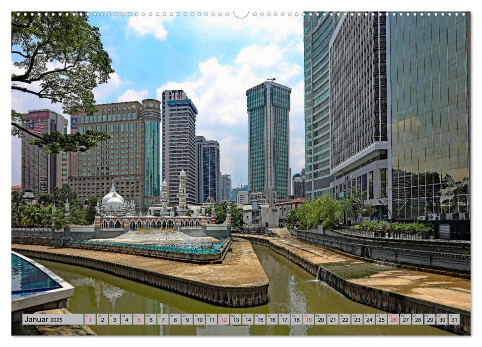 Malaysia-Impressionen (CALVENDO Premium Wandkalender 2025)