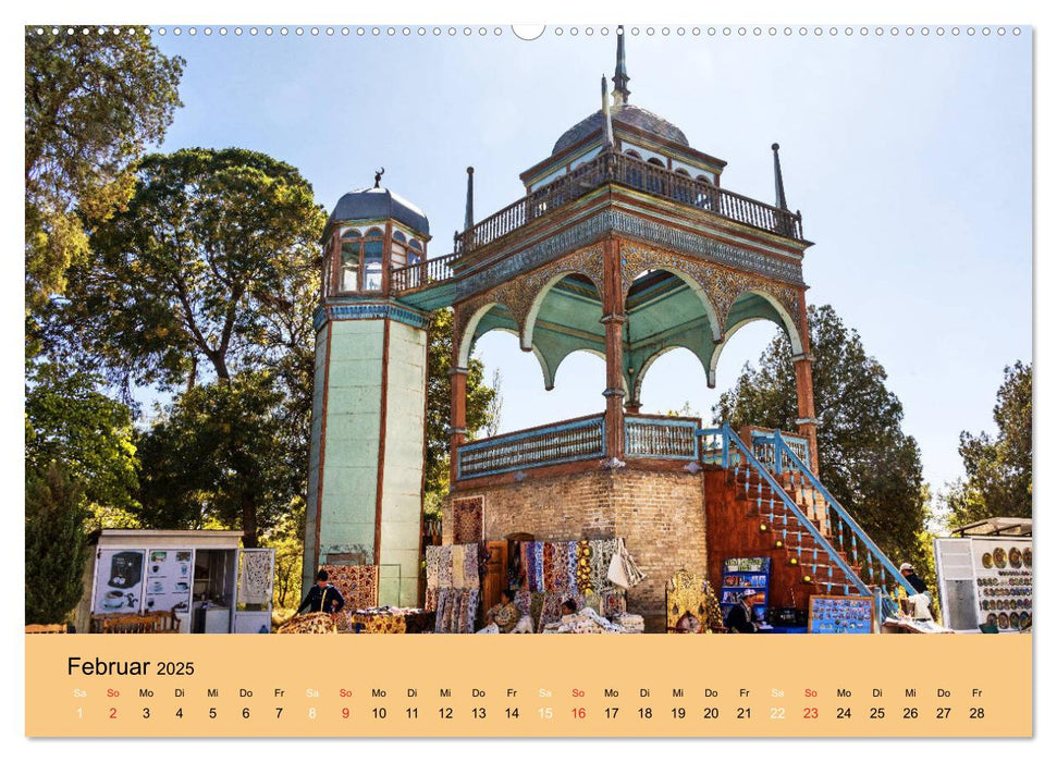 Uzbekistan - märchenhafte Seidenstraße (CALVENDO Premium Wandkalender 2025)