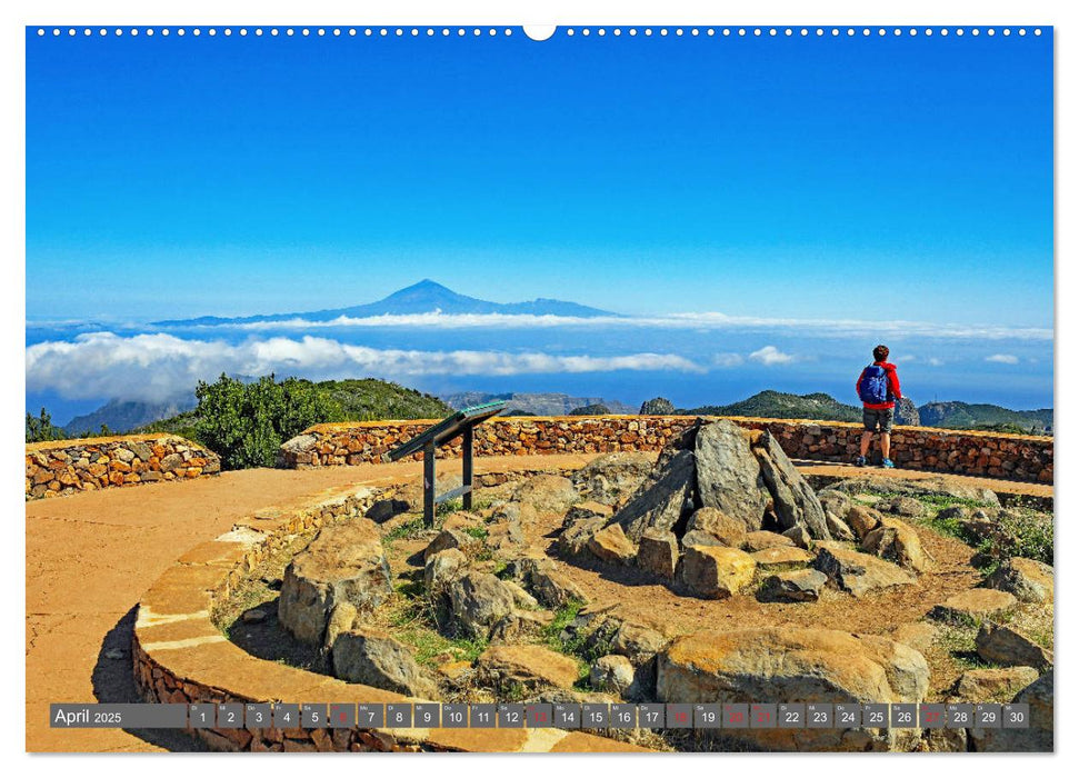 Wandern auf La Gomera (CALVENDO Premium Wandkalender 2025)