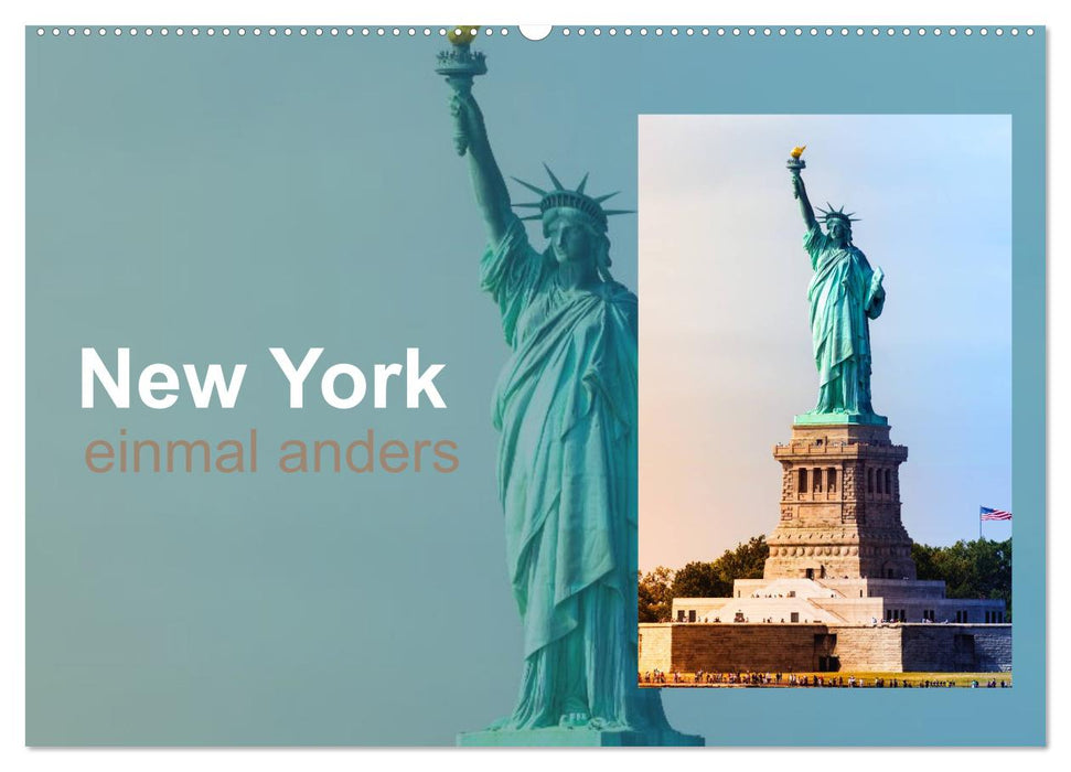 New York - einmal anders (CALVENDO Wandkalender 2025)