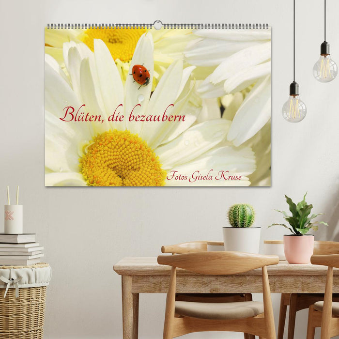 Blüten, die bezaubern (CALVENDO Wandkalender 2025)