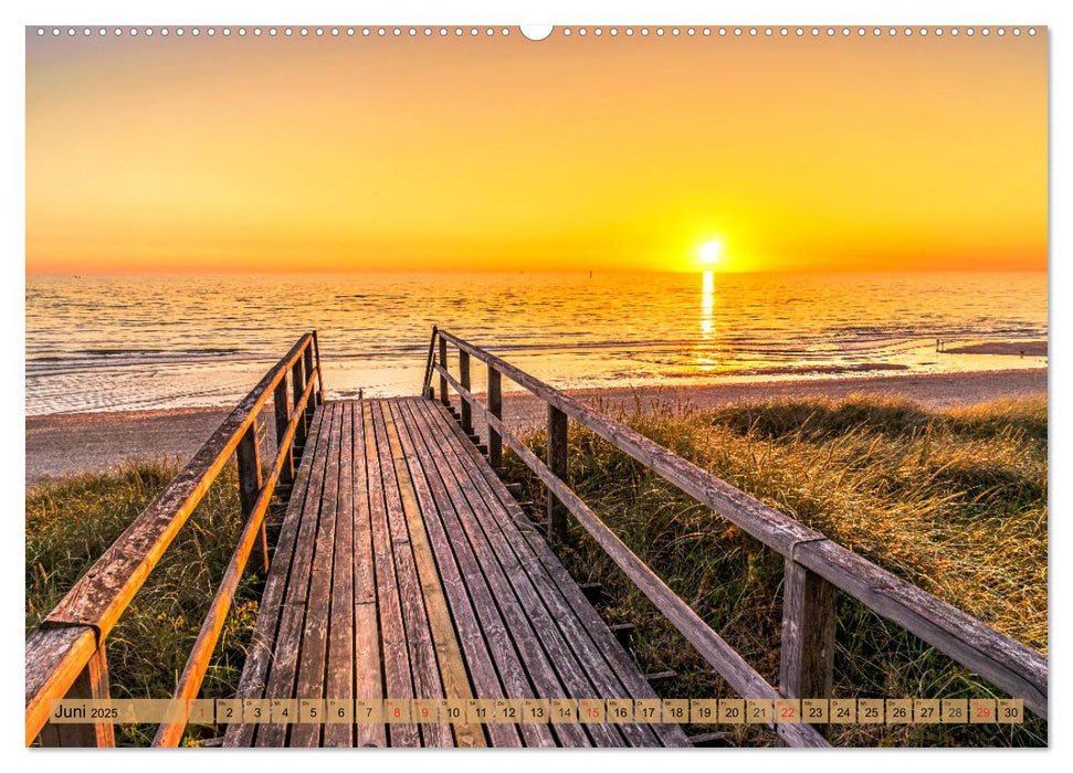 Strandlust Nordsee-Liebe (CALVENDO Wandkalender 2025)