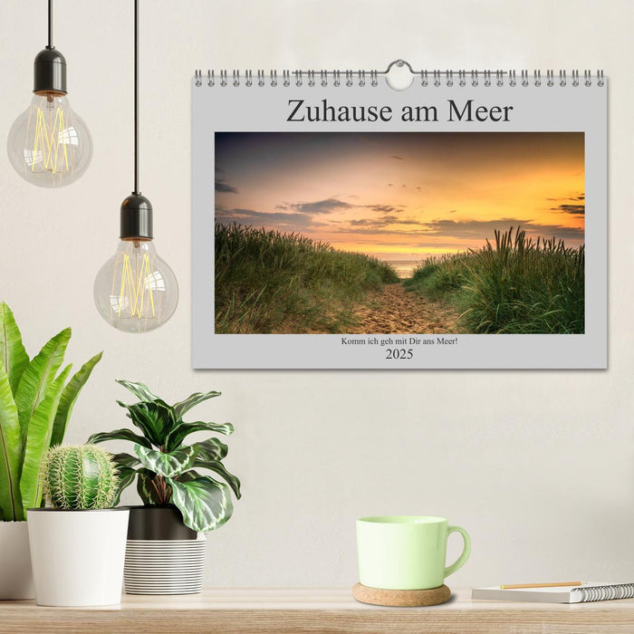 Zuhause am Meer (CALVENDO Wandkalender 2025)